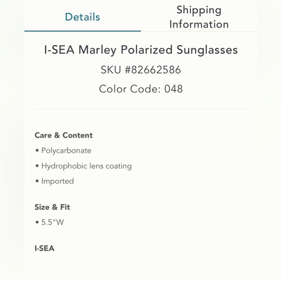 Anthropologie I See Marley Polarized Sunglasses main image 10